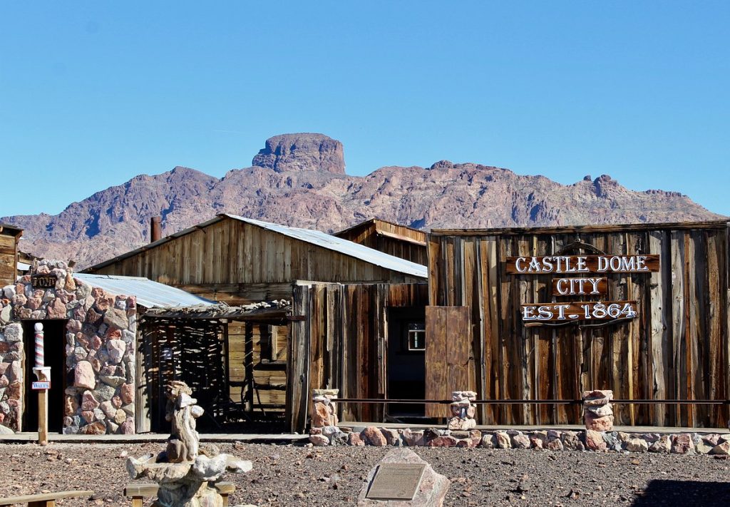 Castle Dome Landing - best ghost towns in arizona