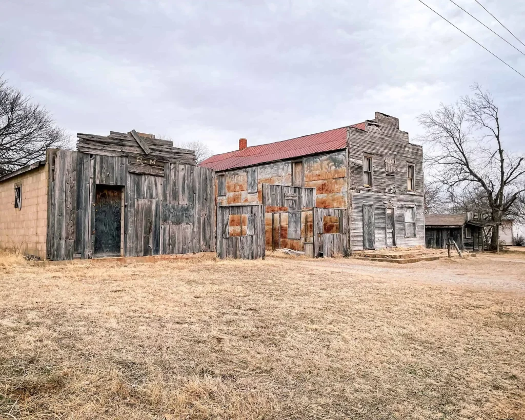 Cooperton ghost towns in oklahoma