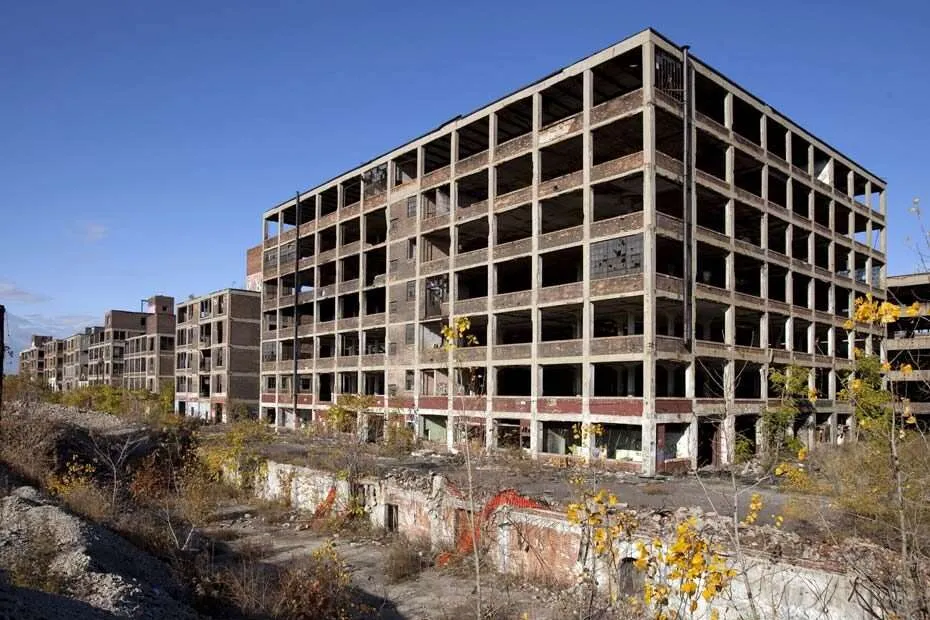 Old Detroit michigan ghost towns