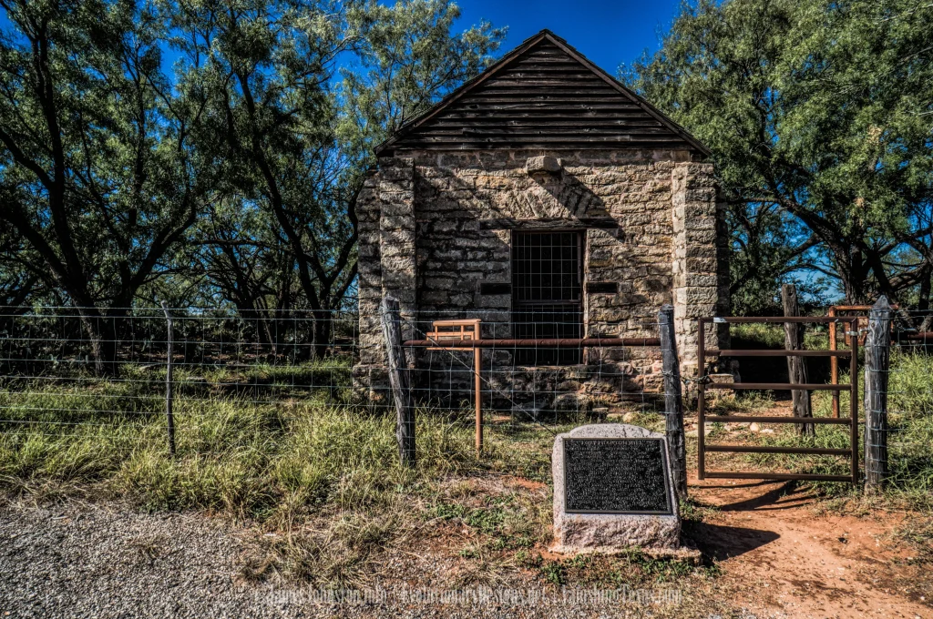 Fort Phantom Hill - A Frontier Fortress - private property post office