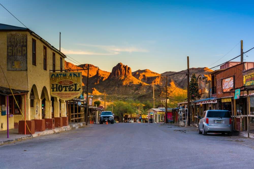 Oatman - best ghost towns in arizona