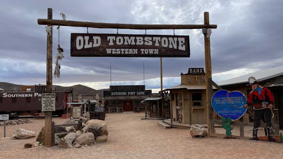 Tombstone - best ghost towns in arizona that is near post office