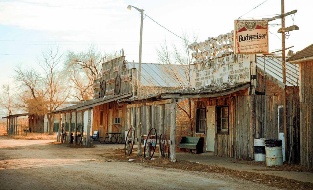 Central City south dakota ghost town - gold rush