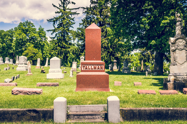 Cemetery in Janesville