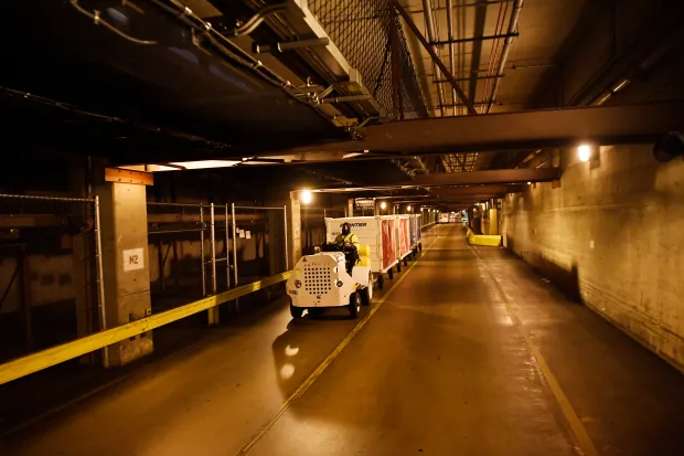 Denver International Airport's Underground Tunnels