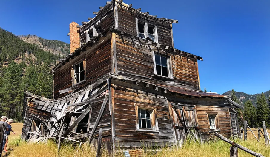 Yellow Pine Ghost Town