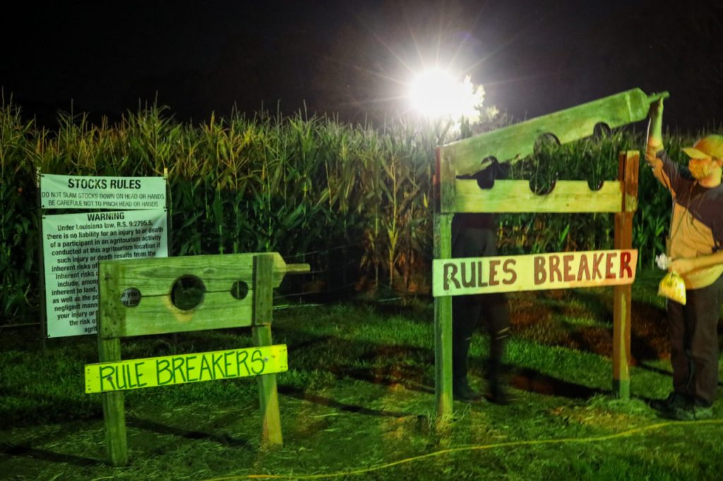 Haunted Houses in New Orleans - The Haunted Corn Maze at Cajun Country Corn